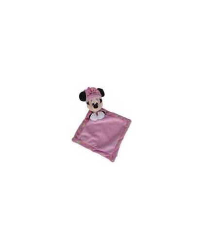 Minnie mouse knuffeldoekje roze