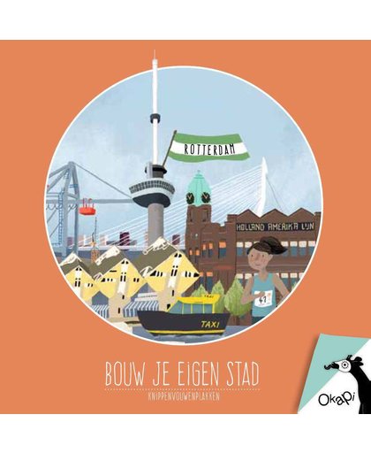 Okapi Bouw je eigen stad Rotterdam (set van 5) - Marloes de Vries