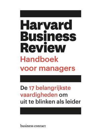 Harvard Business Review handboek voor managers - Harvard Business Review