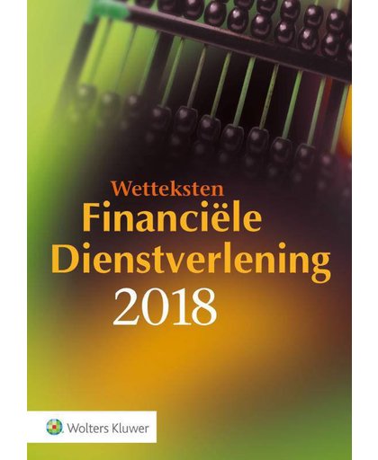 Wetteksten Financiële Dienstverlening 2018
