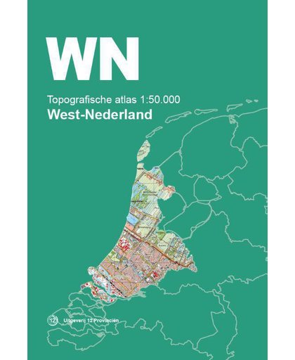 Topografische Atlas Nederland Topografische Atlas 1:50.000 West-Nederland