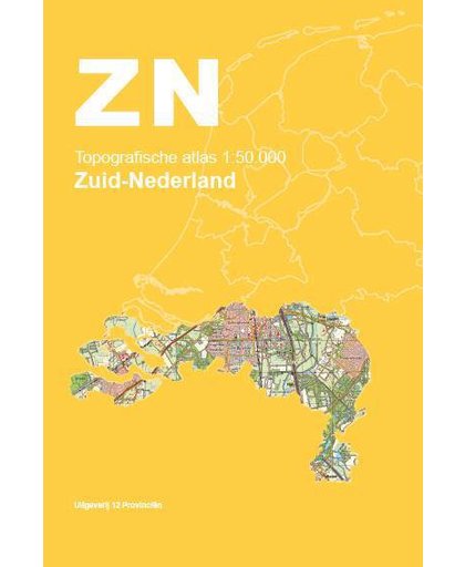 Topografische Atlas Nederland Topografische Atlas 1:50.000 Zuid-Nederland