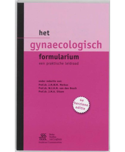 Het gynaecologisch formularium