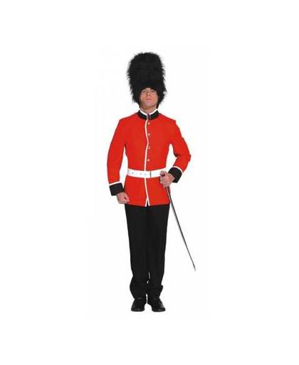 Engelse soldaat kostuum voor volwassenen 50 (m)