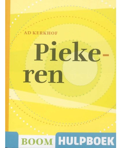 Boom Hulpboek Piekeren - Ad Kerkhof