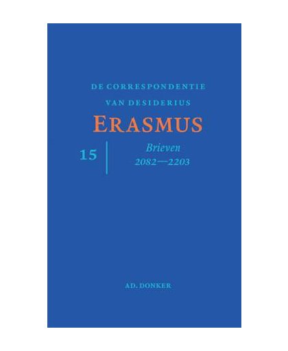 De correspondentie van Desiderius Erasmus deel 15 - Desiderius Erasmus