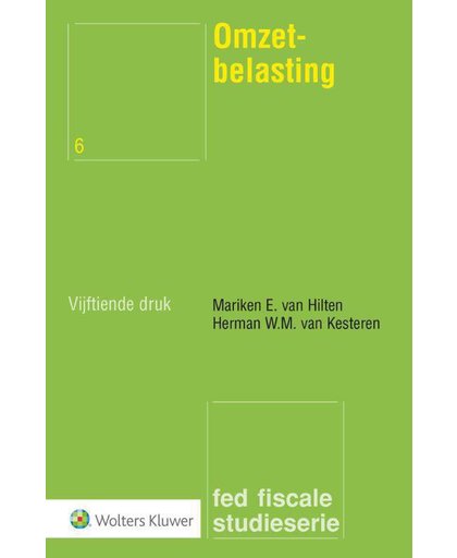 Omzetbelasting - M.E. van Hilten, H.W.M. van Kesteren en J. Reugebrink