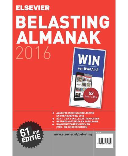 Elsevier Belasting Almanak 2016 - W. Buis, S. Stoffer, P.M.F. van Loon, e.a.