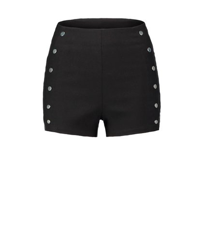 high waisted slim fit short