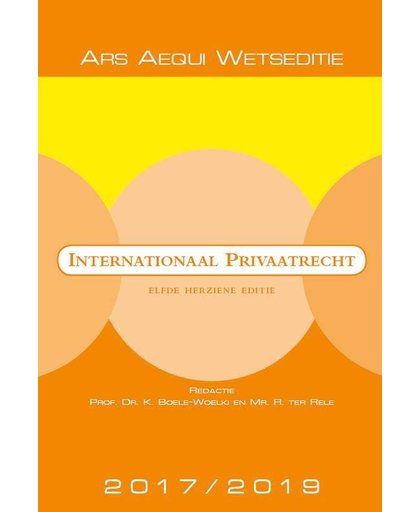 Ars Aequi Wetseditie Internationaal Privaatrecht 2017/2019