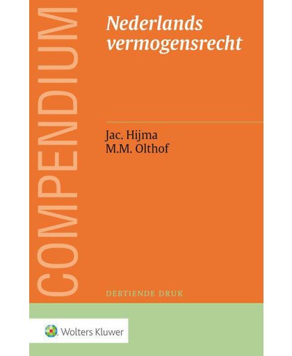 Compendium Nederlands vermogensrecht - Jac. Hijma en M.M. Olthof