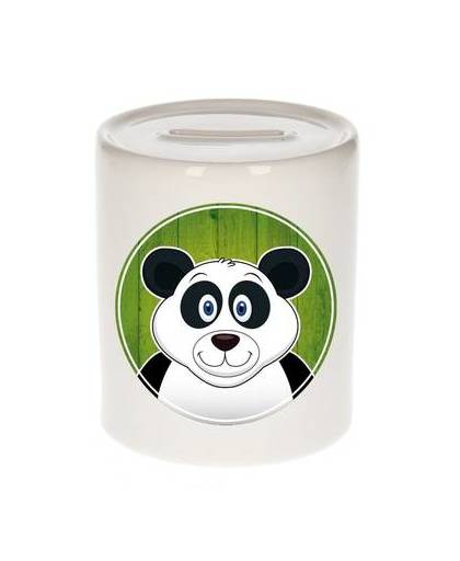 Vrolijke panda dieren spaarpot 9 cm - panda - spaarpotten voor kinderen