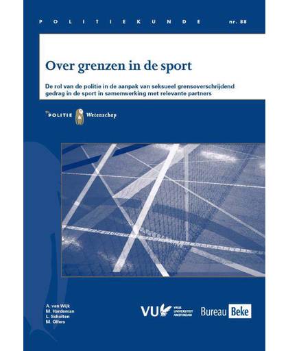 PK 88 Over grenzen in de sport - A, Van Wijk, M. Hardeman, L. Scholten, e.a.