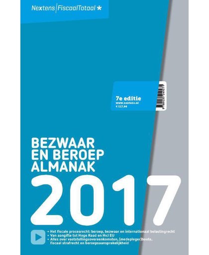 Nextens Bezwaar & Beroep Almanak 2017 - E. Poelmann, R.J. Koopman, K. Kunze, e.a.