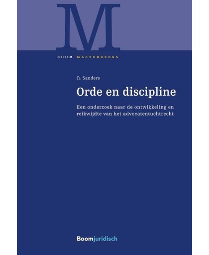 Orde en discipline - Robert Sanders