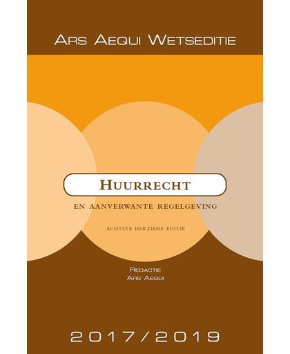 Ars Aequi Wetseditie Huurrecht 2017/2019