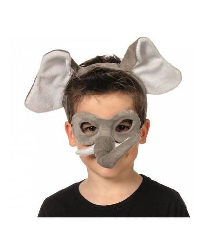 Olifanten masker en tiara voor kinderen