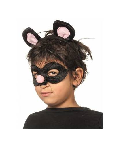 Ratten masker en tiara voor kinderen