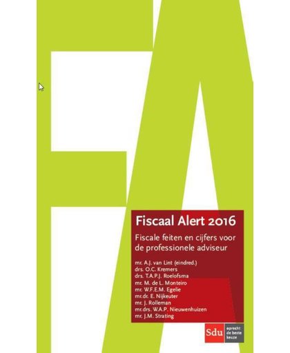 Fiscaal Alert 2016