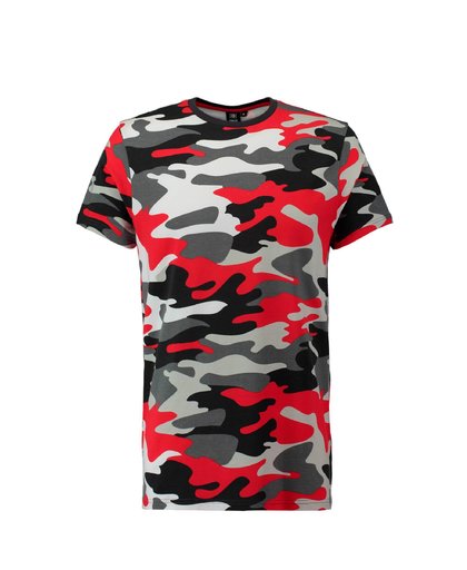 T-shirt camouflage print