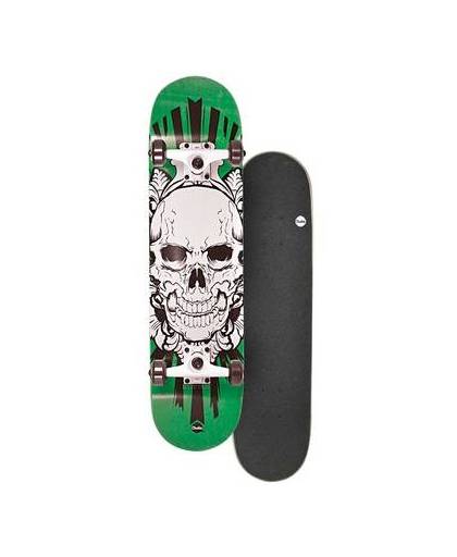 Choke skateboard skull skullhead ii groen/zwart