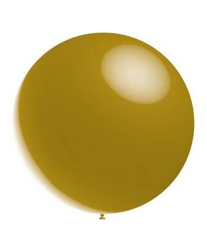 Gouden reuze ballon metallic 60cm
