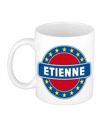 Etienne naam koffie mok / beker 300 ml - namen mokken
