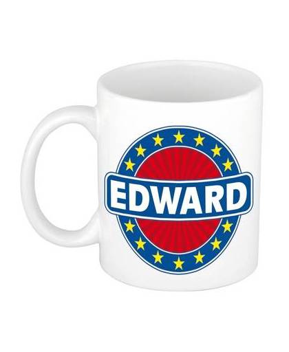 Edward naam koffie mok / beker 300 ml - namen mokken