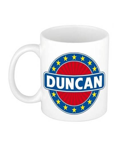 Duncan naam koffie mok / beker 300 ml - namen mokken