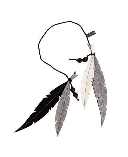 Feather mobiel zwart/wit