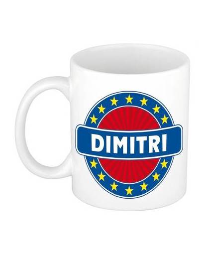 Dimitri naam koffie mok / beker 300 ml - namen mokken
