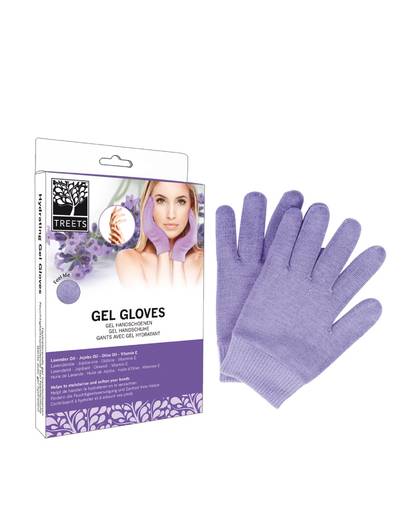 hydraterende gel handschoenen lavendel
