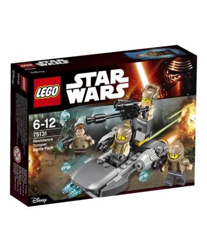 Lego star wars resistance trooper battle pack - 75131