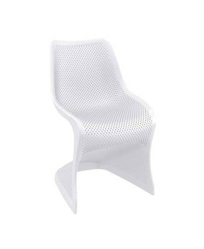 24designs stapelbare stoel salento - kunststof - wit