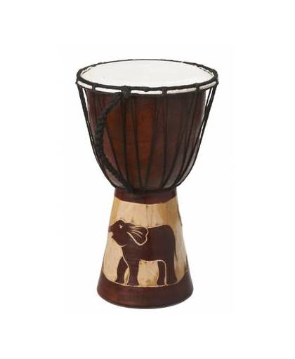 Handgemaakte drum olifant 30 cm