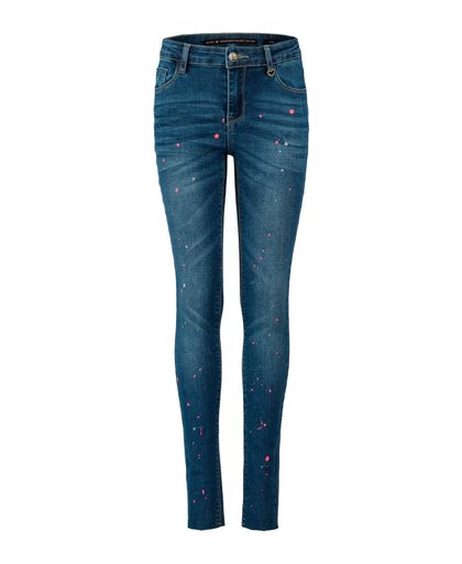 super skinny jeans donkerblauw