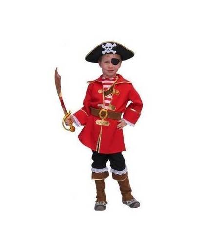 Kapitein piratenpak voor kinderen 140