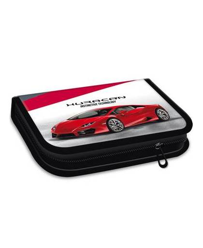 Lamborghini red huracan - gevuld etui - 29 stuks - multi