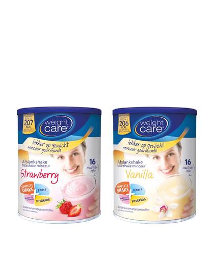 Maaltijd+ vanille & aarbei combinatiepakket (36 porties)