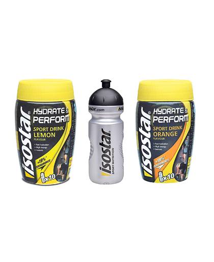 Hydrate & perform sportdrink combinatie pakket incl. bidon