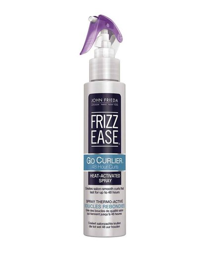 Frizz Ease Go Curlier heat-activated spray