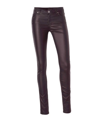 Peppy Oil Coated skinny fit jeans