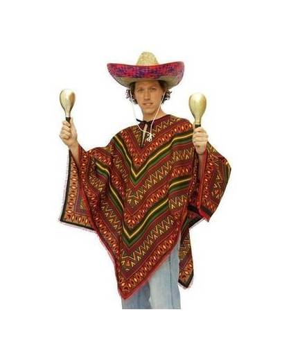 Voordelige mexicaanse poncho