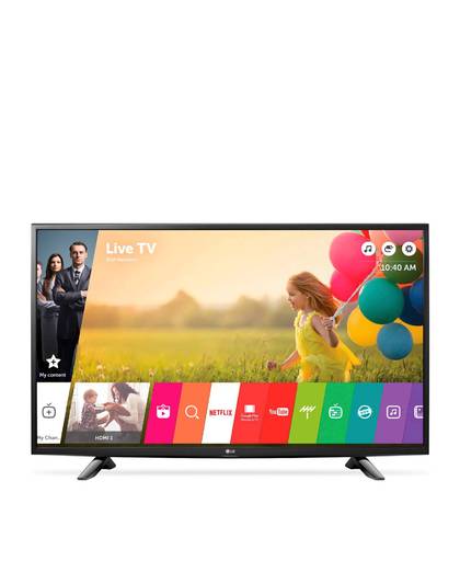 LG 55UJ630V LED TV 139,7 cm (55") 4K Ultra HD Smart TV Wi-Fi Zwart, Titanium