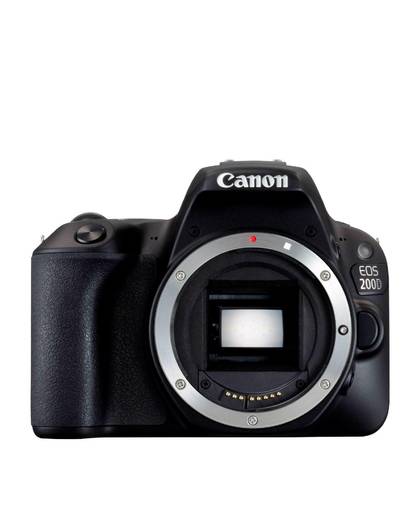 Canon EOS 200D SLR camerabody 24.2MP CMOS 6000 x 4000Pixels Zwart
