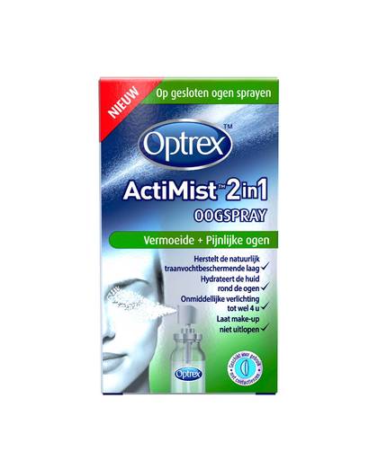 ActiMist 2 in 1 Oogspray- Vermoeide en Pijnlijke Ogen - 10 ml