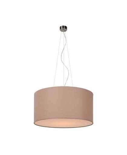 Lucide coral - hanglamp - ø 60 cm - taupe