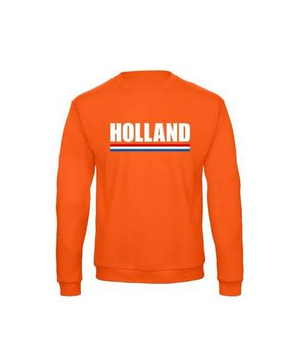 Oranje holland supporter sweater volwassenen s
