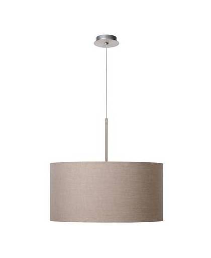 Lucide cliff - hanglamp - ø 50 cm - taupe