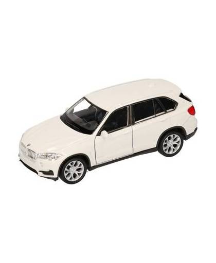 Speelgoed witte bmw x5 auto 1:36